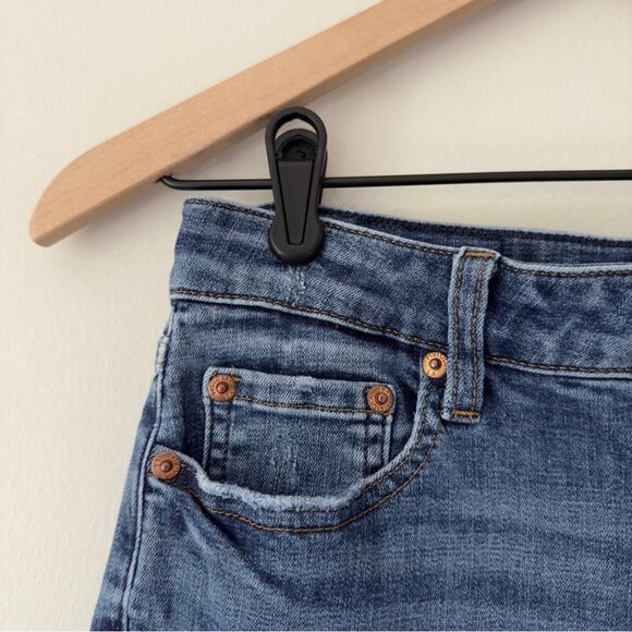 Pistola Medium Wash Skinny Jeans 5-Pocket Solid Denim Belt Loops Zipper Button - Picture 6 of 16